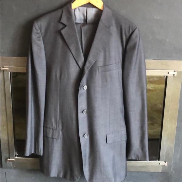 Gucci Straight Fit Men’s Suit in Gray Size XL